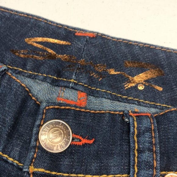 LIKE NEW SEVEN7 BOOT CUT JEANS 10/30x32 ⭐️ - Picture 2 of 14